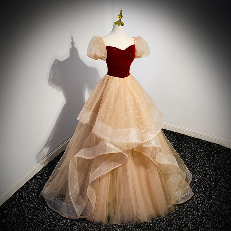 Introducing Our Red Wedding Dress – French Princess Pettiskirt Gown (New Arrival!)