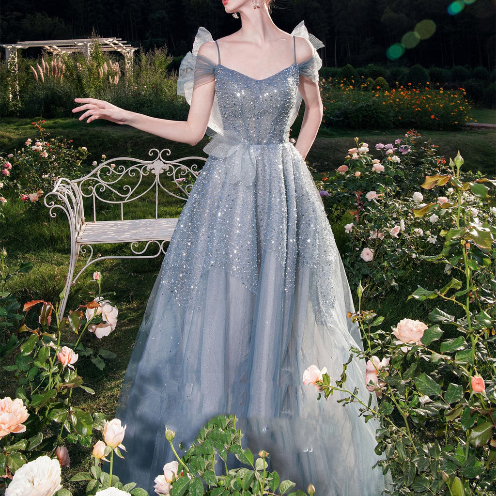 Women's Engagement Banquet High-end Light Luxury Niche Dress