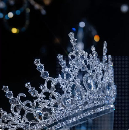 Crown Princess Wedding Bride Hair Accessories Wedding Dress Headaccessories