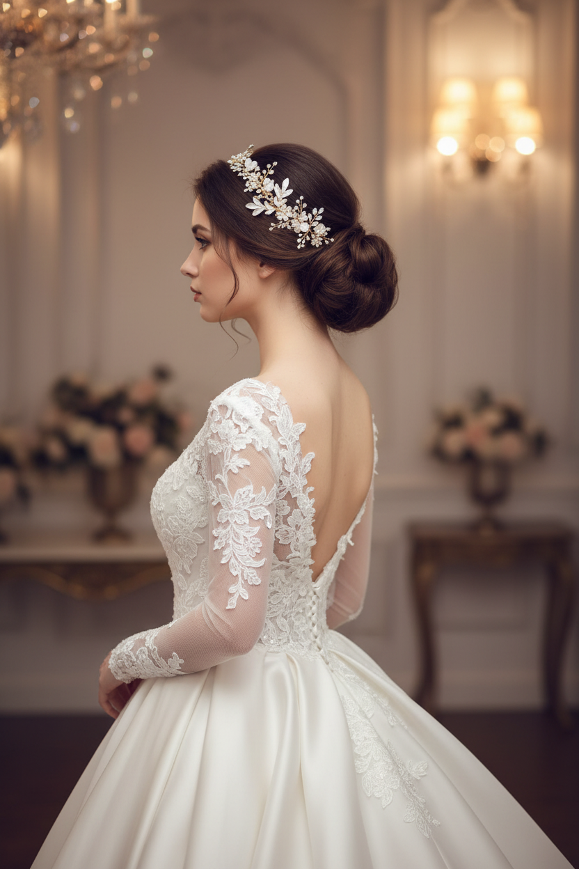 Alloy Crystals Japan & Korea Hair Accessories