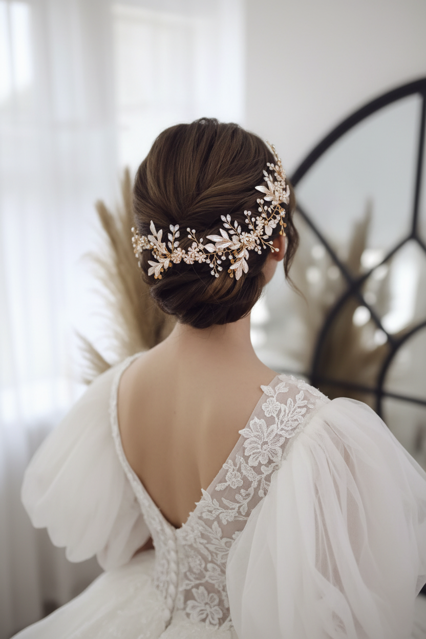 Alloy Crystals Japan & Korea Hair Accessories