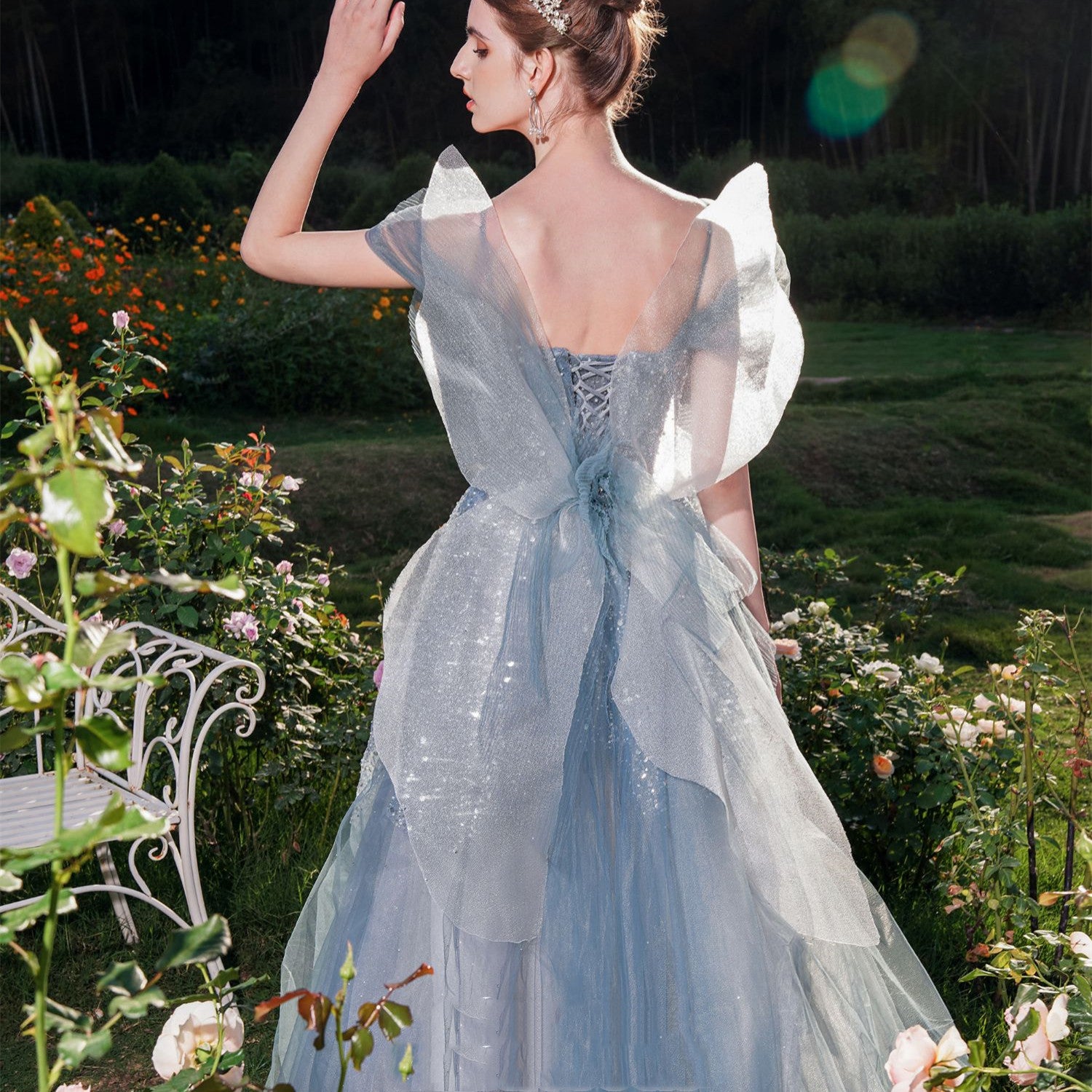 Women's Engagement Banquet High-end Light Luxury Niche Dress